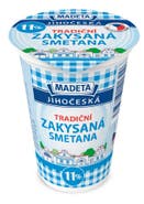 Madeta Jihočeská zakysaná smetana 11%