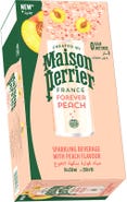 Perrier Broskev přírodní Minerální voda perlivá, plech, 10x250ml