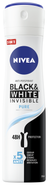 Nivea antiperspirant sprej Invisible for Black & White Pure