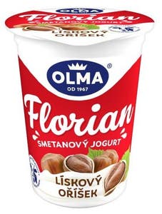 Olma Florian Smetanový jogurt lískový oříšek