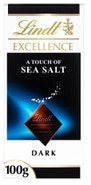 Lindt Excellence Hořká čokoláda s mořskou solí