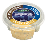 Krajánek TRIO pomazánek cottage sýrový mix (s romadurem, s nivou, tvarůžková),  3x60g