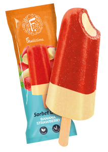 Fruitisimo Banánovo-jahodový sorbet