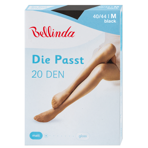Bellinda punčochové kalhoty Die passt 20 DEN M černé