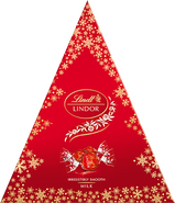 Lindt Lindor Xmas Tree Milk čokoládové pralinky
