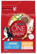 Purina ONE Medium/Maxi Junior granule pro štěňata kuře 