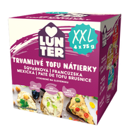 Lunter XXL KOSTKA pomazánky mix příchutí 4x75g
