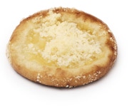 Český pekař Koláček s jablečnou náplní