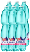 Korunní Malina perlivá 6x1,5l