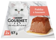 Gourmet Revelations pro kočky losos, paštika v omáčce 2x57g