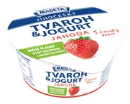 Madeta Jihočeský tvaroh & jogurt jahoda