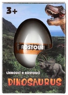 Teddies Líhnoucí a rostoucí dinosaurus ve vejci 6 cm