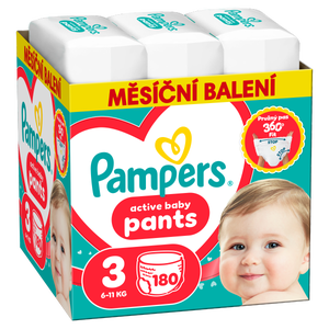 Pampers Plenkové kalhotky Monthly Box, vel. 3 (6-11 kg)