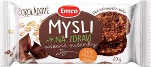 Emco Mysli na zdraví Ovesné sušenky čokoládové