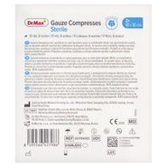 Dr.Max Gauze Compresses Sterile 10x10 cm 2 ks