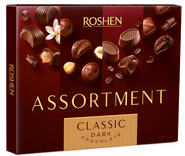 Roshen Bonboniéra - tmavá čokoláda - mix příchutí