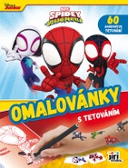 JIRI MODELS Omalovánky s tetováním Spidey