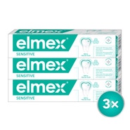 Elmex Zubní pasta Sensitive Tirpack 3x75 ml
