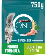 Purina ONE Bifensis Indoor granule pro kočky krůta, obiloviny