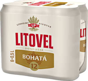 Litovel Bohatá 12 6x0,5l