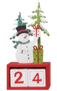 Anděl Přerov Dřevěný adventní kalendář Kostky