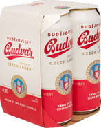 Budějovický Budvar Original, světlý ležák plech 4x500ml
